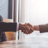 Asia Businessman handshake