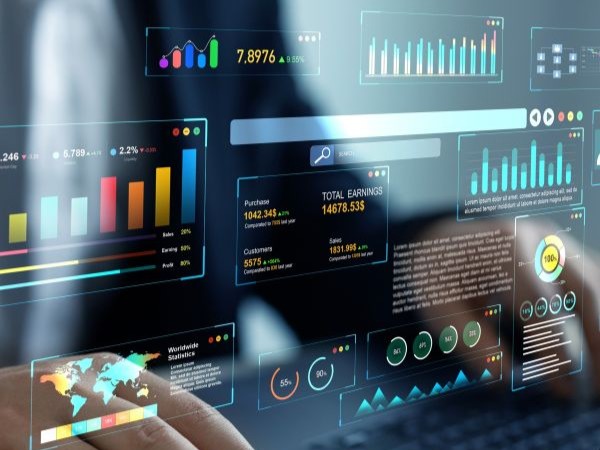 Dashboard with KPI 4-3