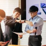 Group of Asian Business Men